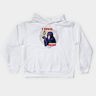 Steal Your Heart Sticker Kids Hoodie